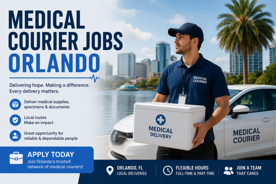 Medical Courier Jobs Orlando