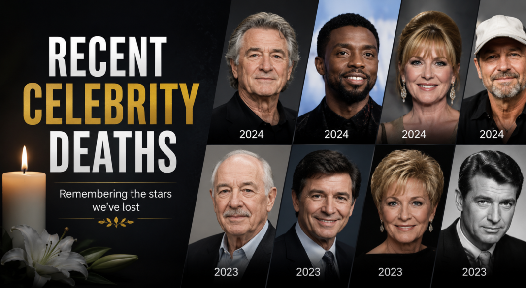 Recent Celebrity Deaths