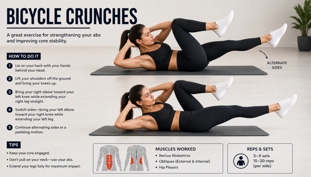 Bicycle Crunches