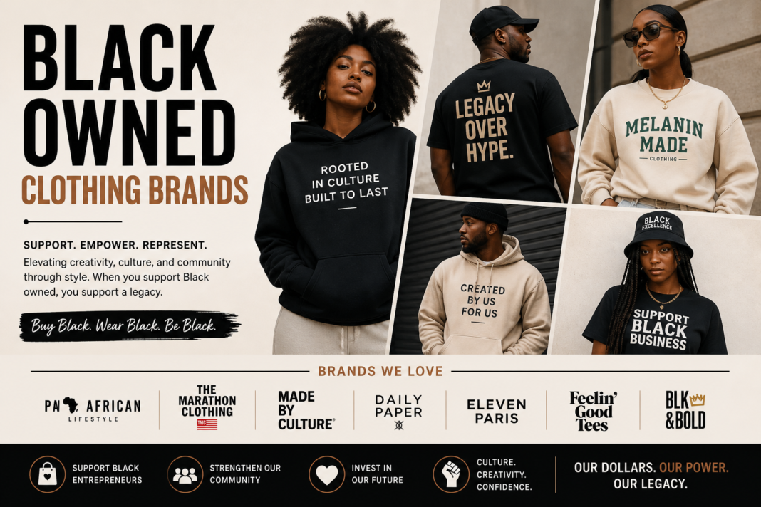 Black Owned Clothing Brands
