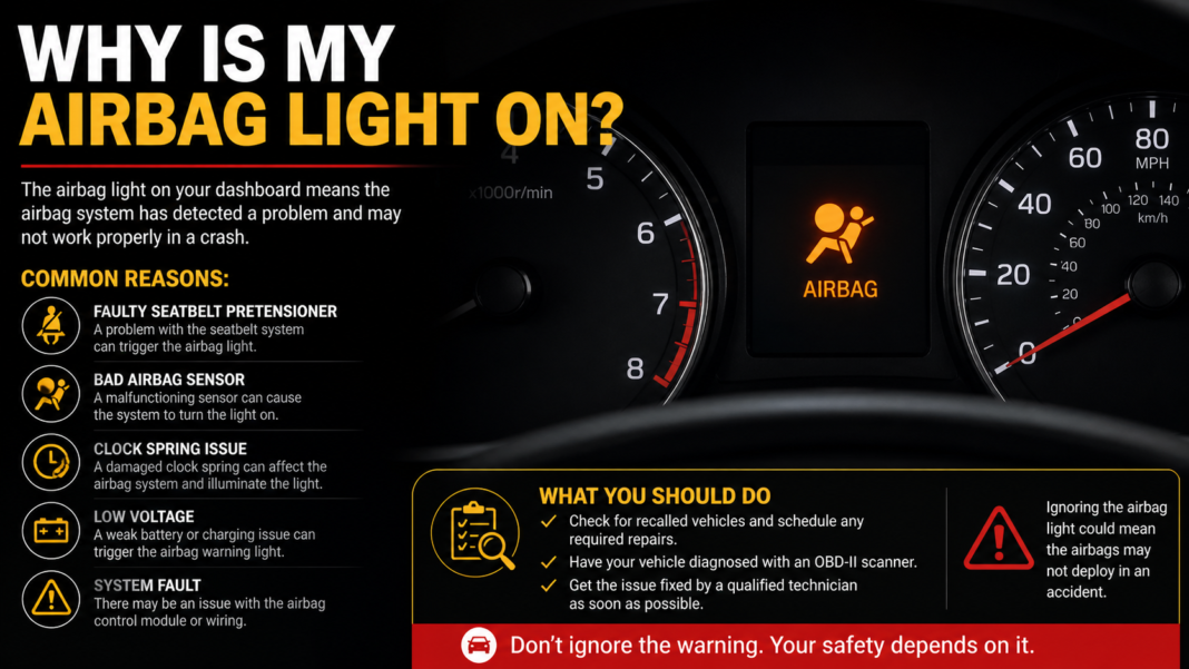 Why Is My Airbag Light On?