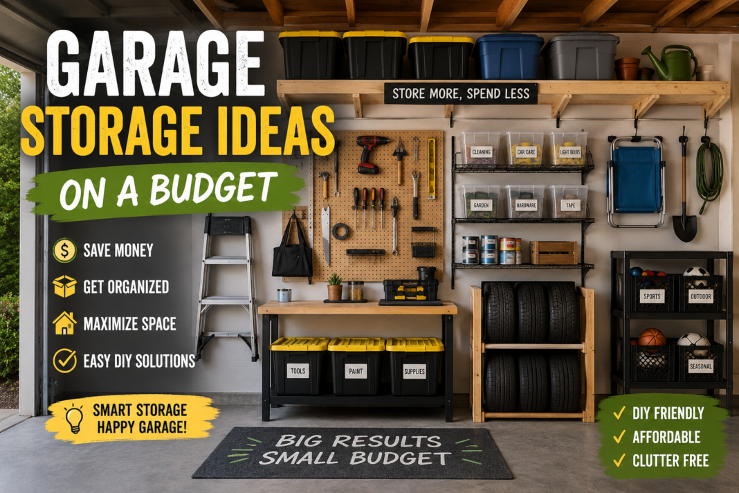 Garage Storage Ideas on a Budget